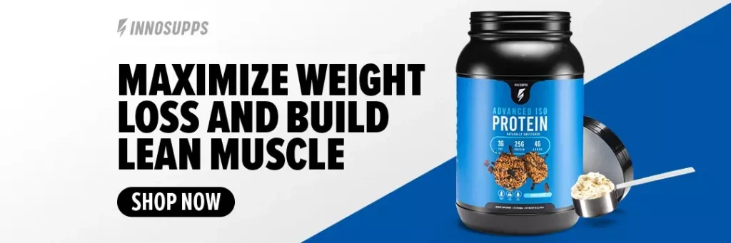 Tub of Advanced Iso Protein - Maximize Weight Loss and Build Lean Muscle