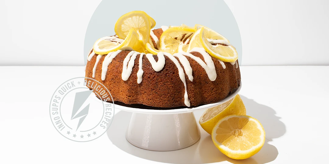 Lemon Protein Bundt Cake