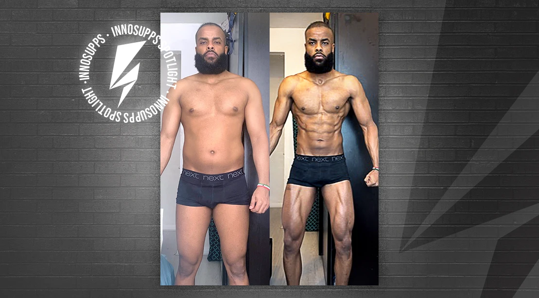 Mahamud dropped 28 pounds with the Thermo Shred Stack!
